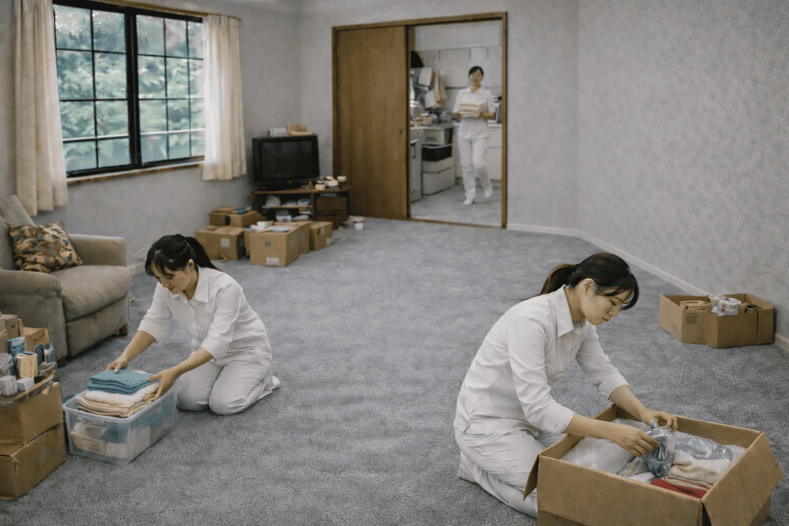 作業事例：一戸建て3LDK