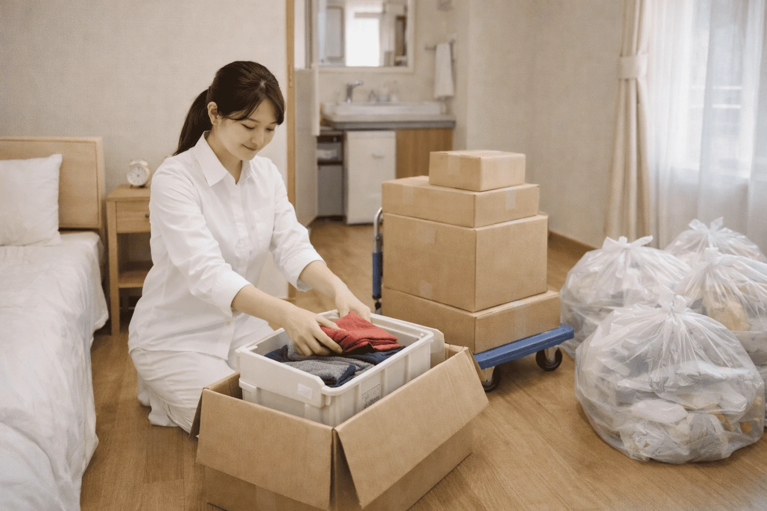 作業事例：高齢者施設 退去後