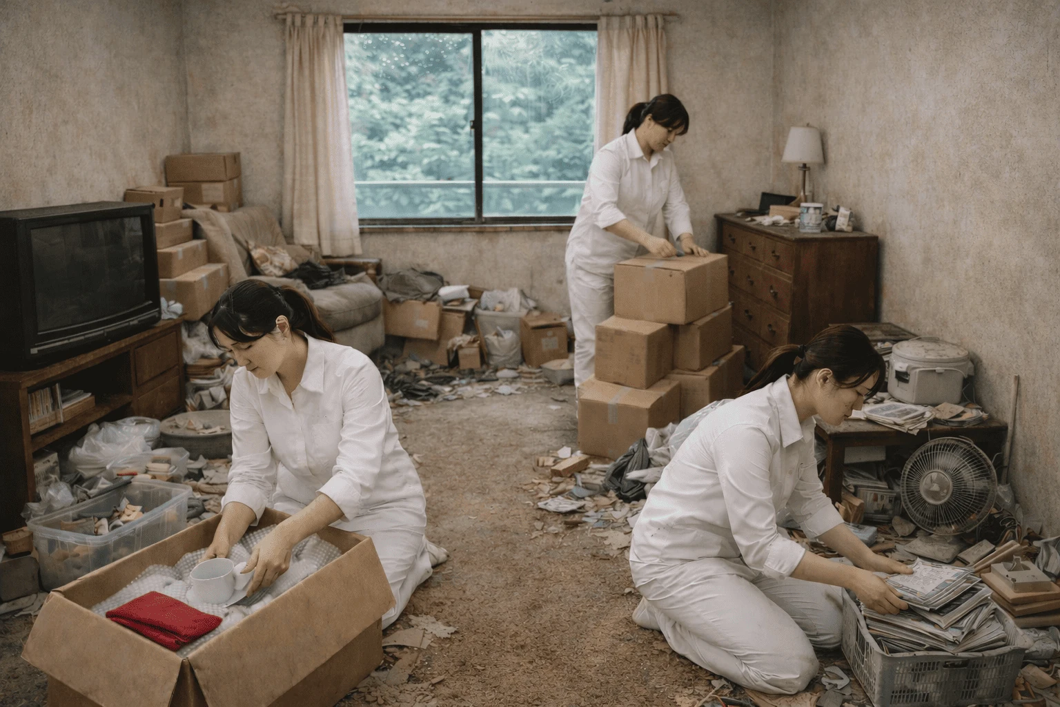 作業事例：空き家4LDK