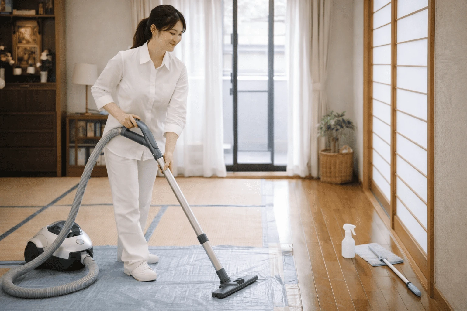 簡易清掃のイメージ