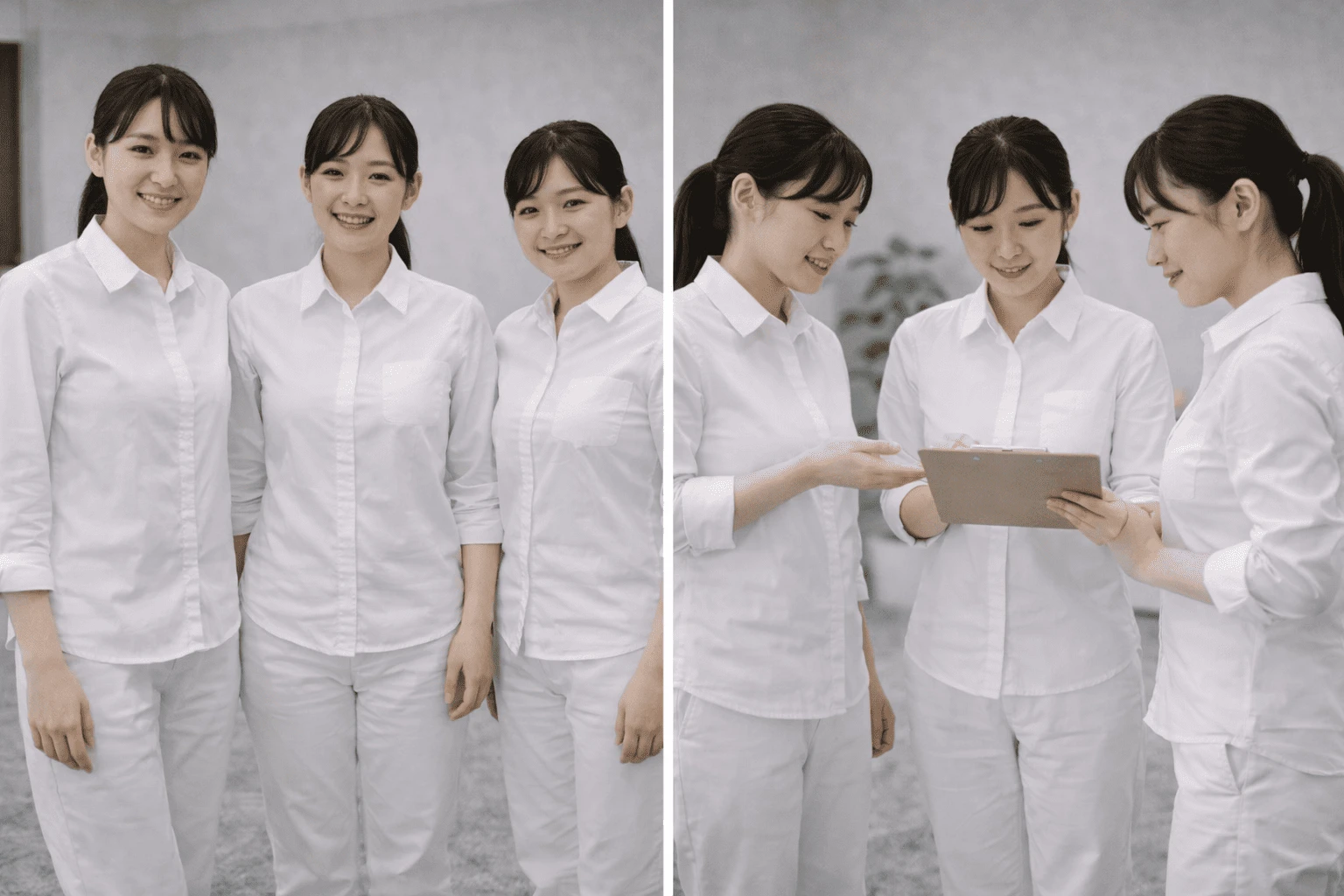 女性スタッフ対応のイメージ