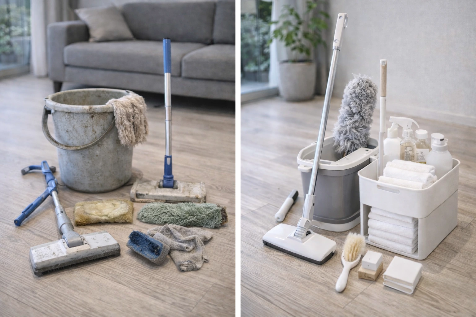 整理収納と家事サポートのイメージ